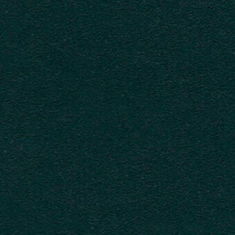 Dark teal fabric texture with a short, dense pile and woven construction, displaying printed text “bross > fabric (a) extrema ikon > col. 2230”.
