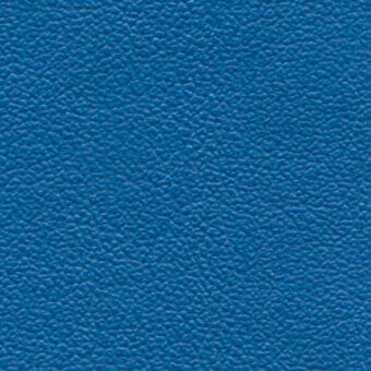 Blue woven fabric sample with granular texture, labeled “bross > fabric (a)” and “col. 6950”, displaying a matte, turquoise tone and raised, pebbled surface.