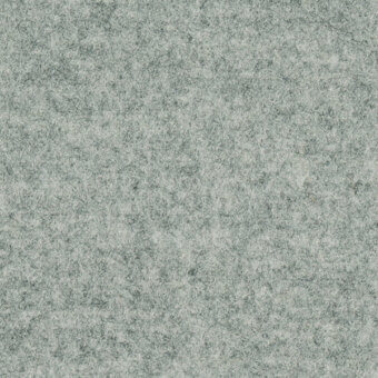 Gray-green woven fabric swatch with a granular texture, mottled effect, and dark flecks; label reads "bross fabric (b) focus col. 60310".
