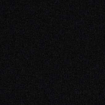 Dark gray looped pile fabric texture with heathered yarn, displaying “bross fabric (b) focus col. 60999” label, even lighting.