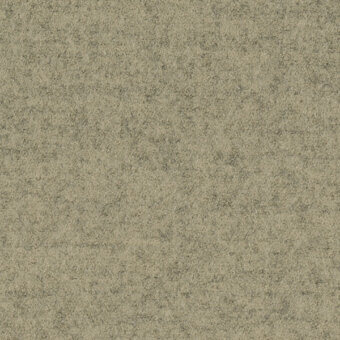 Olive-green fabric sample with granular texture, matte finish, and sparse dark strands; label reads "bross > fabric (b) focus > col. 61240".