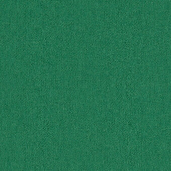 Green fabric sample with woven texture, matte finish, and a white label reading “bross fabric (b) focus col. 68048” in the lower right.