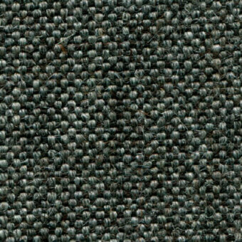 Dark gray woven fabric texture with repeating circular nodes, labeled “bross > fabric (b) molly > col. 152,” displaying a matte, heathered surface.