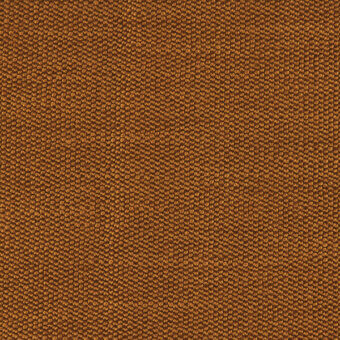 Terracotta fabric sample with dense circular texture, muted warm tones, and subtle tonal variations; includes woven text “bross > fabric (b) nice > col. 404”.