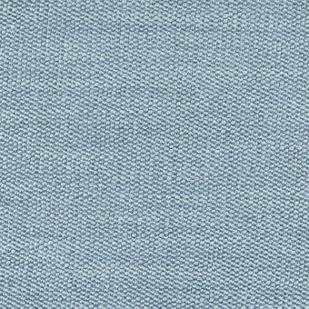 Woven fabric texture in blue-gray with a granular, circular pattern; displays “bross fabric (b) col. 608” text, matte finish, even lighting.