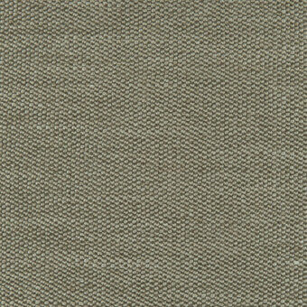 Woven fabric sample, muted gray-green, heathered texture with embedded circular elements and subtle brand text “bross > fabric (b) nice > col. 903”.