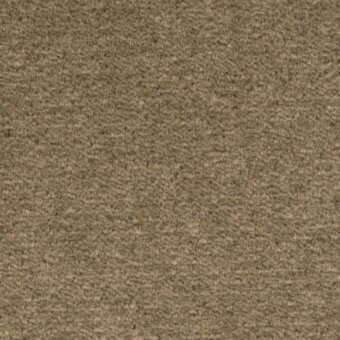 Woven fabric texture in muted taupe with heathered effect, displaying fine vertical striations and matte finish; labeled “bross fabric ponza col. 7027.03”.