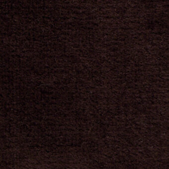 Bross Ponza fabric sample, dark brown, dense fibrous texture with visible “col. 7027.12” text label in the lower right corner.