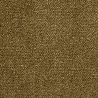 Olive green fabric sample with a diagonal, textured weave and matte finish; label reads "bross > fabric (b) ponza > col. 7027.21".