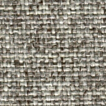 Gray woven fabric texture with heathered effect, basketweave pattern, brown flecks, matte finish, and printed text “bross > fabric (b) sole > col. 400”.