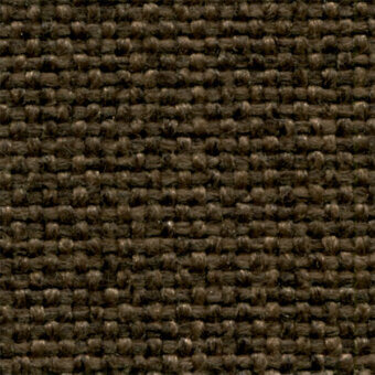 Dark brown woven fabric texture with irregular pattern, visible flecks, and a raised surface; label reads "bross > fabric (b) sole > col. 416".