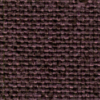 Woven fabric texture in plum, displaying a dense, looped pile construction with horizontal threads and a matte finish.