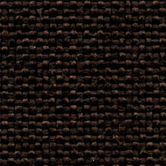Dark brown woven fabric texture with repeating cylindrical pattern, displaying a tight grid structure and muted tone; labeled “col. 438”.