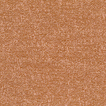 Terracotta fabric sample with dense, irregular weave and mottled texture; features brand text “bross > fabric” and color code “col. 42” in lower left.