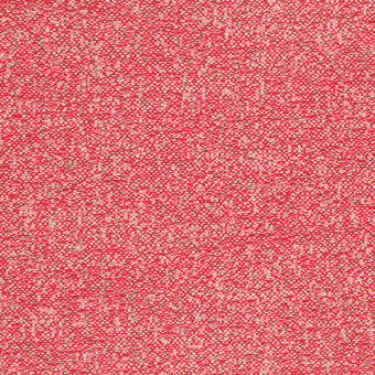 Red woven fabric texture with speckled cream threads, labeled “bross > fabric (c) fabthirty plus > col. 46,” displaying a tight, nubby weave.