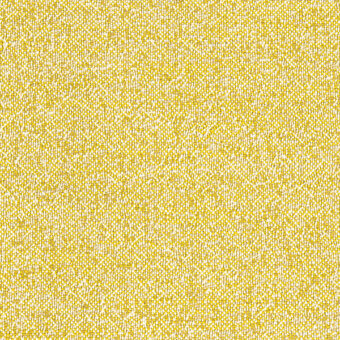 Woven fabric texture, warm yellow and off-white, speckled pattern with visible yarn structure; brand “fabthirty plus”, color 48.