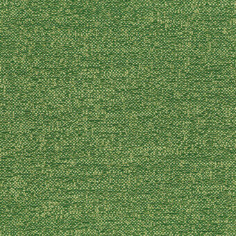 Woven fabric sample, deep green and gold, displaying a dense, textured surface with visible product text “bross fabric col. 52”.