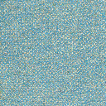 Light blue woven fabric texture with cream flecks, linen blend material, displaying “bross fabric col. 56” text at the bottom edge.