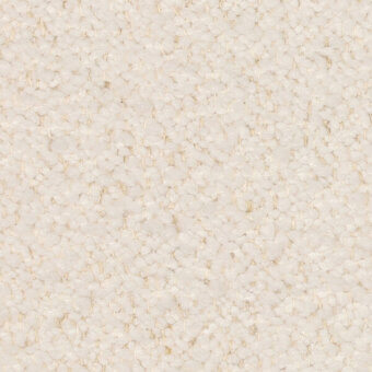 Creamy off-white fabric texture with dense granular pattern, matte finish, and subtle tonal variations creating a soft, tactile surface.