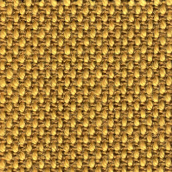 Woven fabric texture, golden-brown tone, dense grid pattern with coarse grain and matte finish; label reads "steelcut trio col. 453".