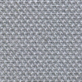 Heathered gray woven fabric texture, dense nubby surface with uniform fiber weave, consistent color and subtle shading variations.