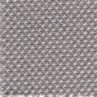 Heathered gray woven fabric texture with a three-dimensional nubby surface, labeled “bross > fabric (c) steelcut > col. 155” for product identification.