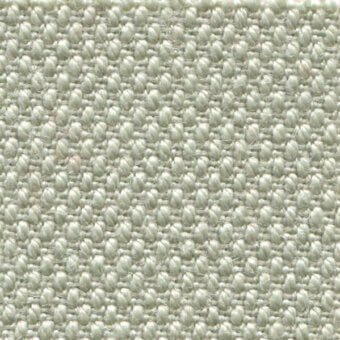 Steelcut fabric texture, pale green col. 935 by bross, features a tight plain weave with small, raised nubby knots and a matte finish.
