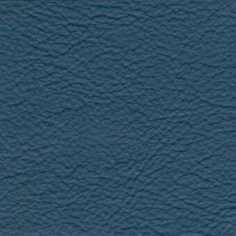 Teal leather texture sample with a heavily pebbled finish, displaying a coated, granular surface and imprinted text: “bross > leather (d) sweet > col. 556”.