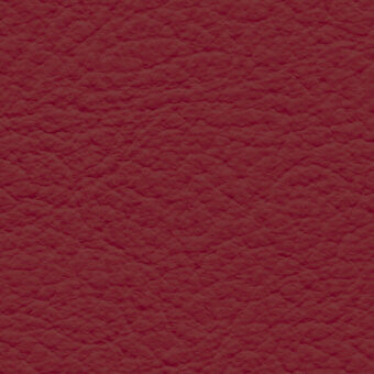 Red leather texture swatch with quilted pattern, matte finish, and “bross > leather > col. 382” text, studio lighting.