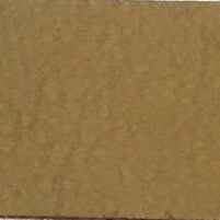 Leather sample, tan color, rectangular swatch with printed text “cprn homood > leather (b) > cl2001 col.” identifying material and collection.