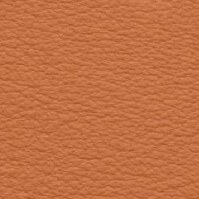 Terracotta leather texture sample with a matte, pebbled finish; CPRN Homood CL2021 collection, color 152, displays consistent warm tone.