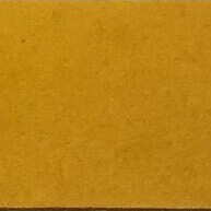 CPRN Homood leather swatch in mustard yellow with a textured grain, featuring a dark brown border and product code “cl2003 col. 22” text.