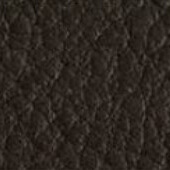Dark brown leather texture sample with irregular ridges, displaying a natural grain and subtle tonal variations; CPRN Homood, cl2023 col. 5067.