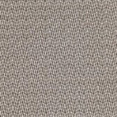 Neutral zigzag woven textile sample, gray and beige tones, dense matte finish with uniform construction and dimensional surface texture.
