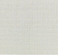 Light gray open-weave textile with a square grid pattern, matte finish, and consistent neutral tone, studio shot for outdoor fabric sample.