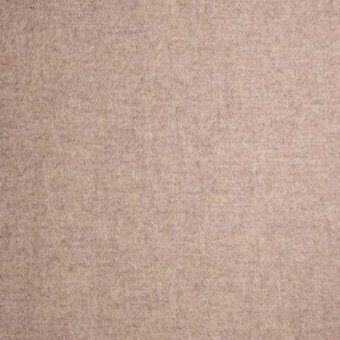 Casa Casati fabric sample, warm beige woven textile, granular matte texture, labeled “il panno 1243” in lower right corner.