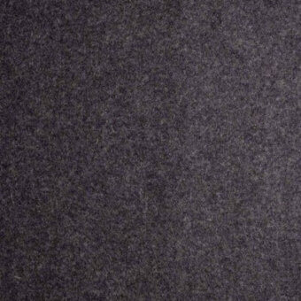 Dark gray Casa Casati fabric texture, felt-like pile with visible fibers, matte finish; label reads “il panno 1254”.