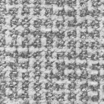 Gray tweed fabric texture, Thomas by Casa Casati, with a dense weave and nubby, irregular surface pattern.