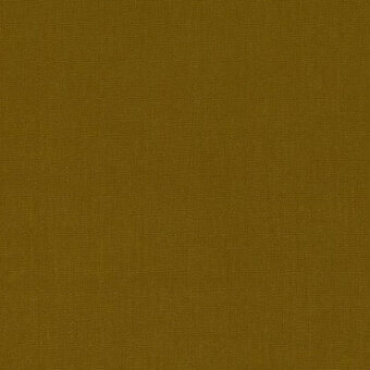 Olive-green linen fabric sample with a matte finish and subtle linear weave; “casa casati” Soho 42 designation visible.