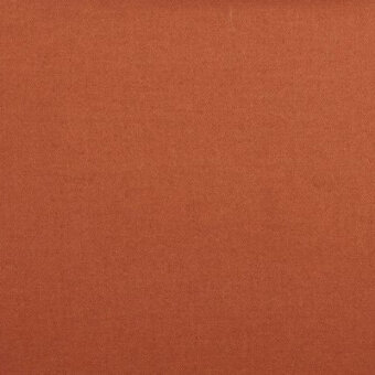 Terracotta fabric texture with a woven, granular surface; matte finish, consistent warm tone, and subtle printed text identifying “casa casati” material.