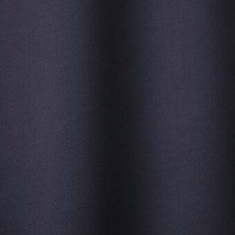 Indigo fabric swatch with matte finish and subtle weave, displaying a vertical fold; text reads "casa casati > fabric (c) > tabularasa > tabularasa 170".