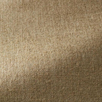 Woven fabric texture, muted beige and brown tones, dense matte weave with nubby surface from Casa Casati’s Arsene 006 collection.
