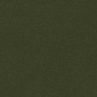 Olive-green fabric sample displaying a linear weave texture and matte finish, consistent across the surface; casa casati empire collection.