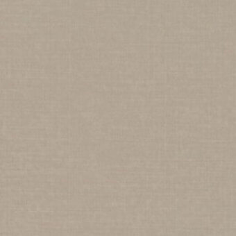 Linen fabric swatch in warm taupe with a matte finish and subtle vertical grain, displaying “casa casati empire 26” text.