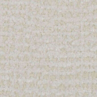Zinc fabric texture displaying a pale, granular composition with irregular particle shapes and a matte finish; casa casati material sample.