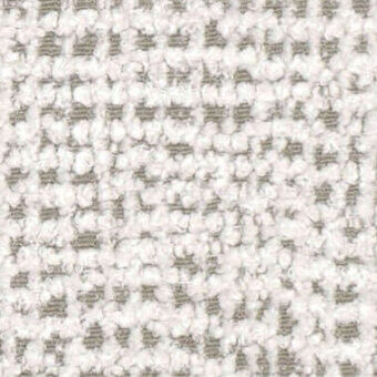 Woven fabric texture, zinc color, nubby pattern with rounded elements and muted gray-taupe background, tactile looped pile construction.