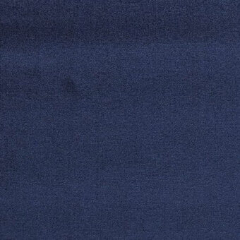Navy blue velvet fabric texture, dense short pile with granular surface, “splendido 28” label, diffused studio lighting.