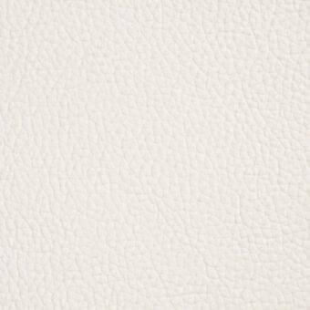 White pebbled leather texture with dense, irregular bumps and a matte finish, resembling full-grain material; Cattelan Italia sample 937 palladio 2074.