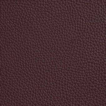 Bordeaux leather texture with granular grain, matte finish, and subtle tonal variations; Cattelan Italia sample 944 bordeaux 1599.