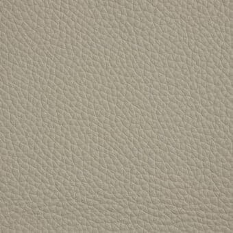 Soft leather texture, light gray “cenere” shade, dense granular grain, matte finish; Cattelan Italia 949 cenere 746 sample.